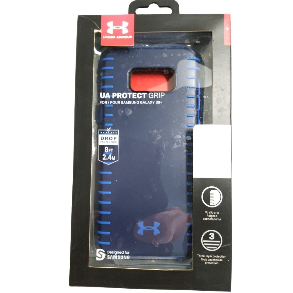 new under armour samsung galaxy s8+ 8' drop protection cellphone case.